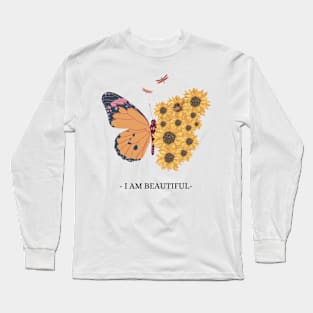 I AM BEAUTIFUL Long Sleeve T-Shirt